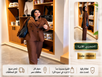 ​بدلة "المارون" الفاخرة
