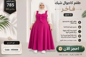 طقم كاجوال شيك